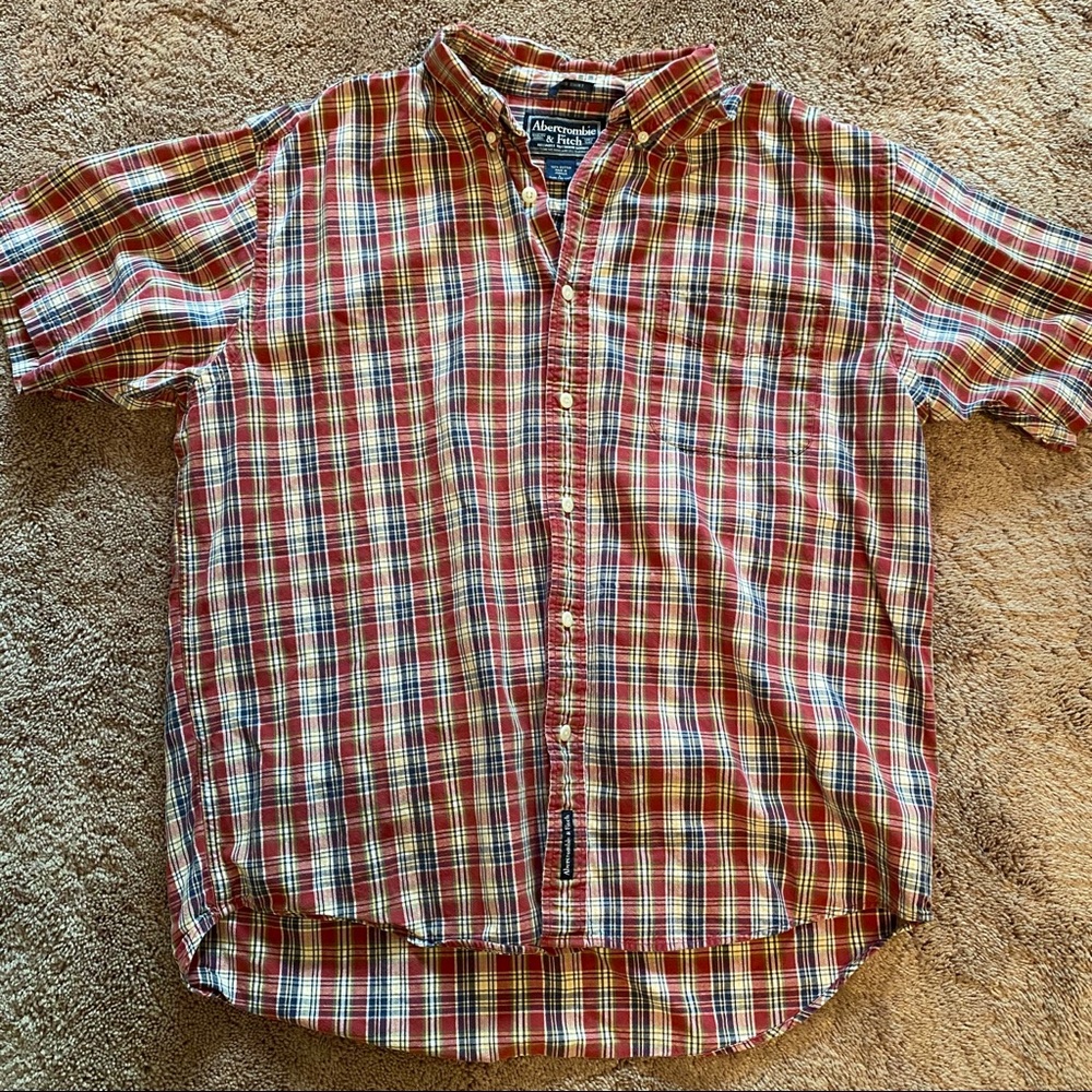 Abercrombie & Fitch Short Sleeve Button Down